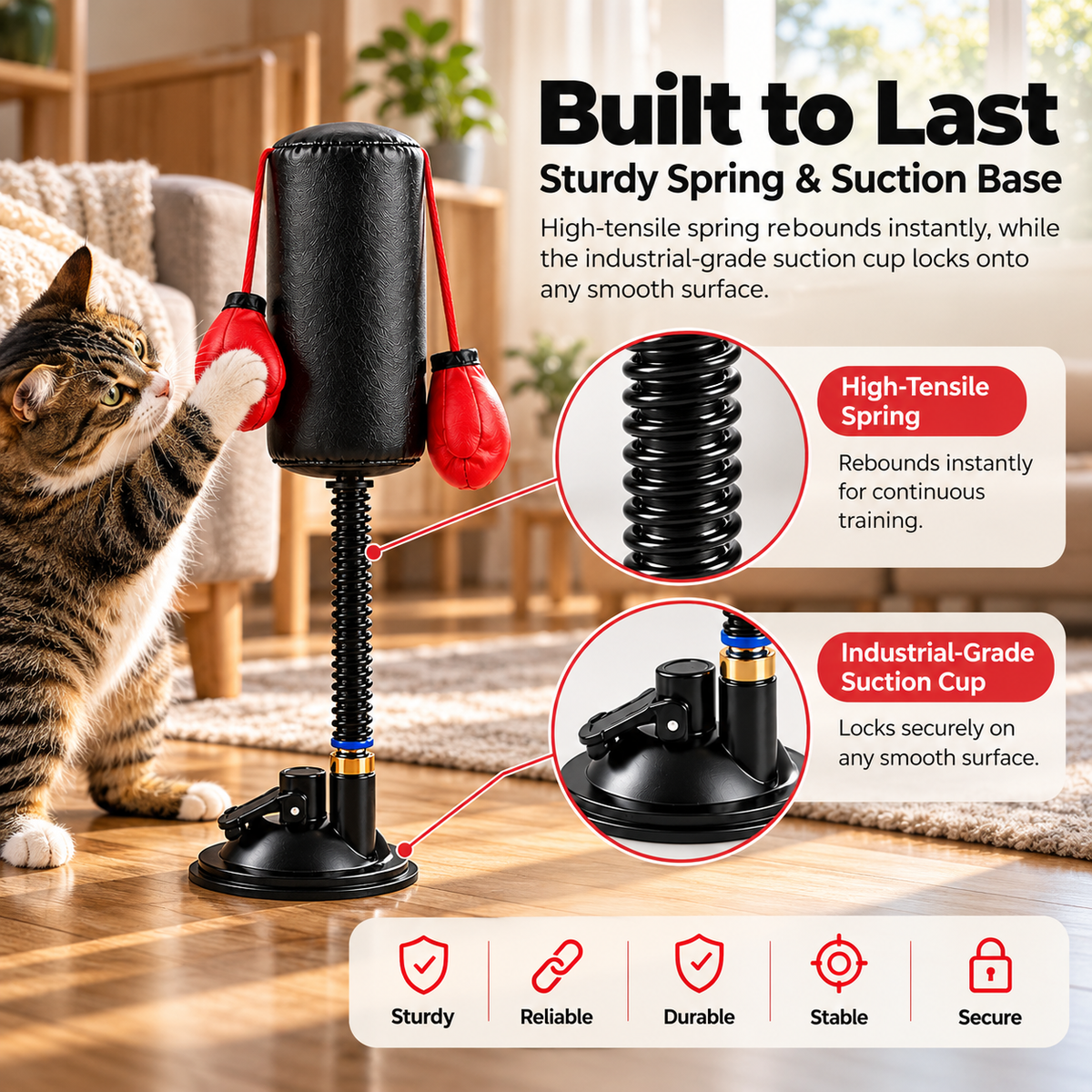 NobleePet™ Cat Boxing Bag