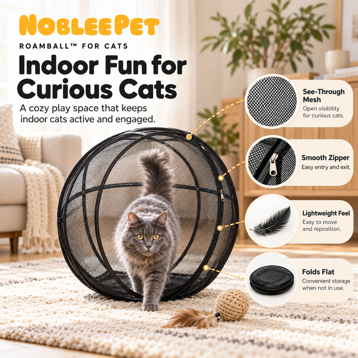 NobleePet RoamBall™